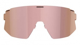 Запасная линза к очкам BLIZ модели Breeze, коричневая с розовым мультинапылением
