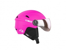 Горнолыжный шлем для детей, модель "BLIZ Jet Kids Visor M14 Pink"