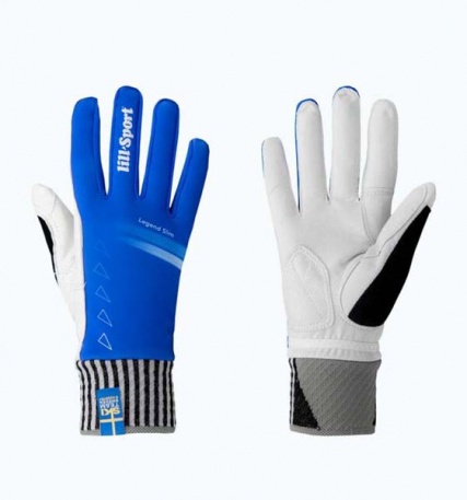 Гоночные перчатки Lillsport, модель Legend Slim Blue - купить